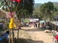 Khmu族の祭り　入口