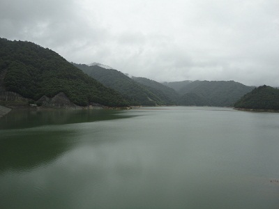 奈良俣ダム　ダム湖