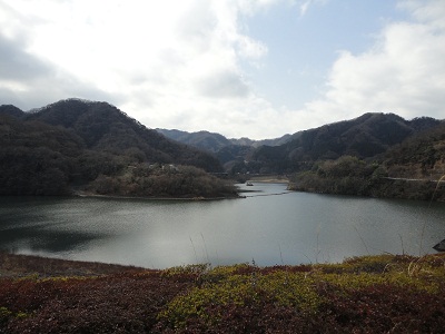 奥野ダム　ダム湖
