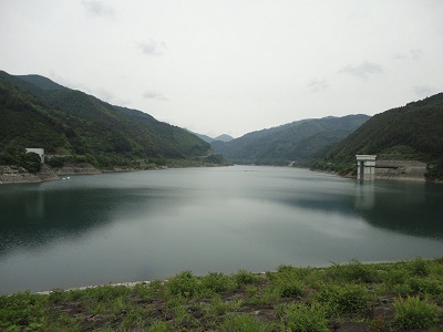 味噌川ダム　ダム湖