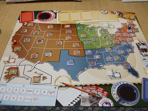 1960：大統領になる方法 ボードゲームランド Board game Land