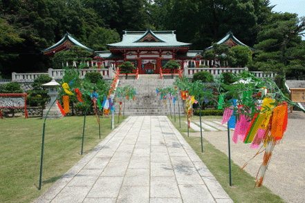 織姫神社-全景