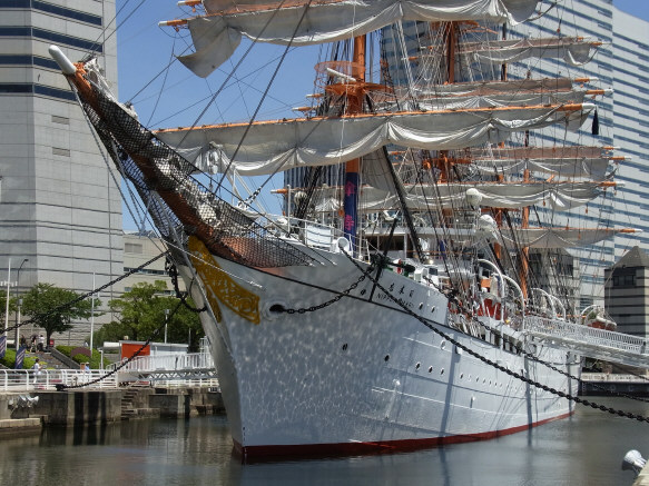 帆船日本丸の総帆展帆   はたやんの気まま写真館