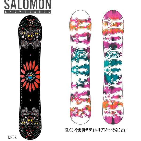 13-14 SALOMON DESIRE デザイア／デザイヤ 女性用スノーボード 