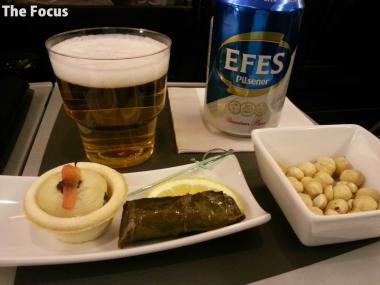 トルコ航空 機内食