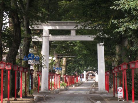 須賀神社参道