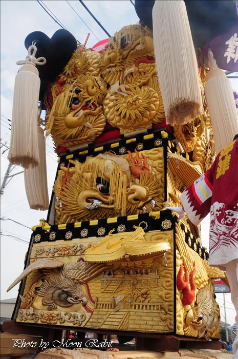 新居浜太鼓祭り先代澤津太鼓台のふとん締め額 - 置物