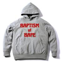 BAPTISM of BAPE パーカー